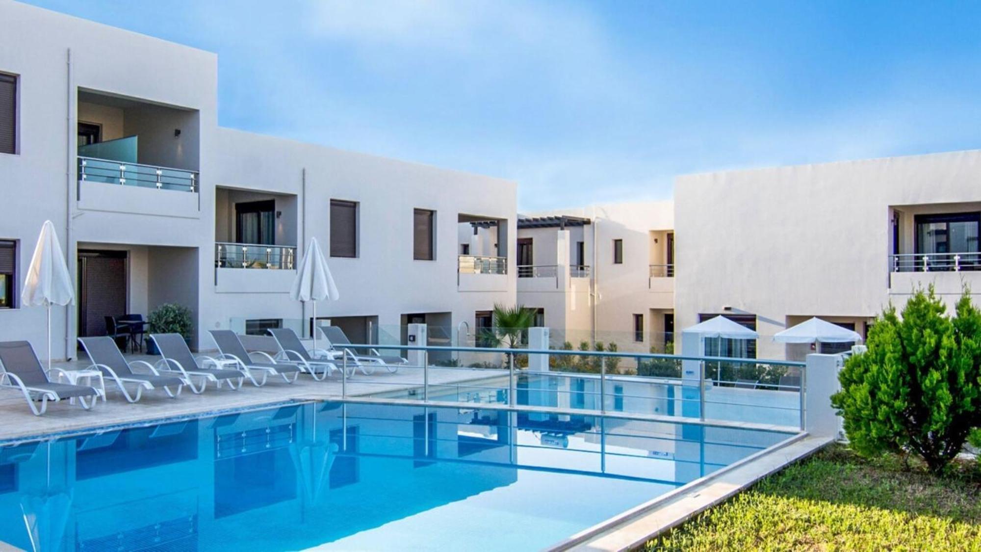 Carisa Suites And Apartments Maleme Esterno foto