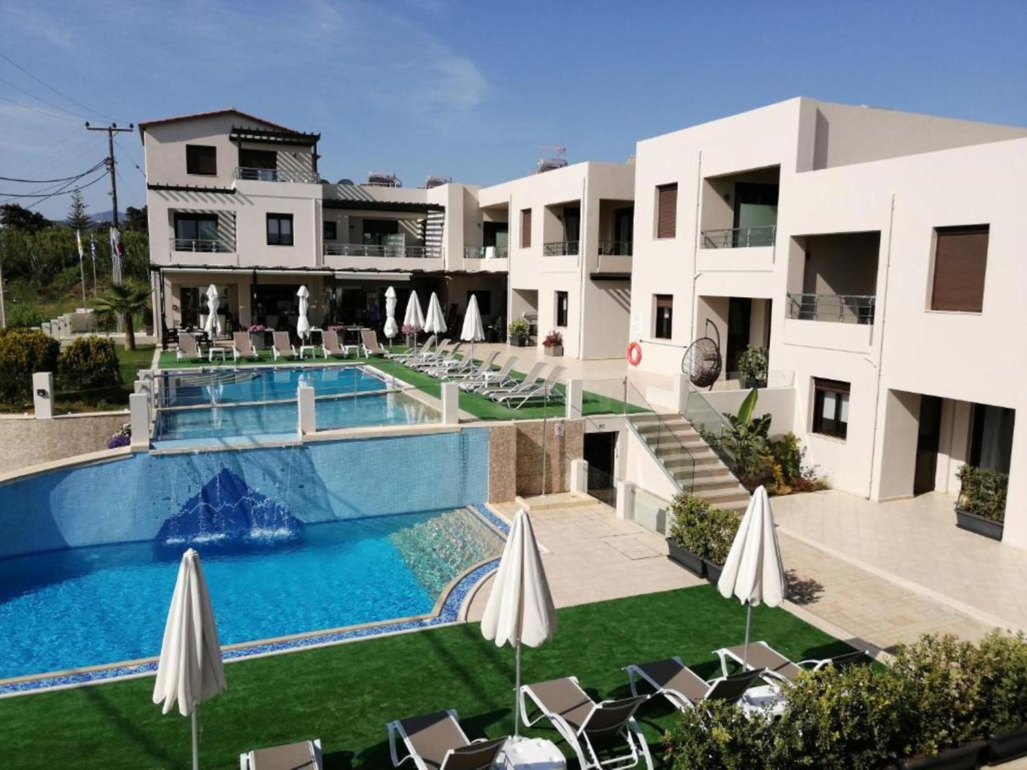 Carisa Suites And Apartments Maleme Esterno foto
